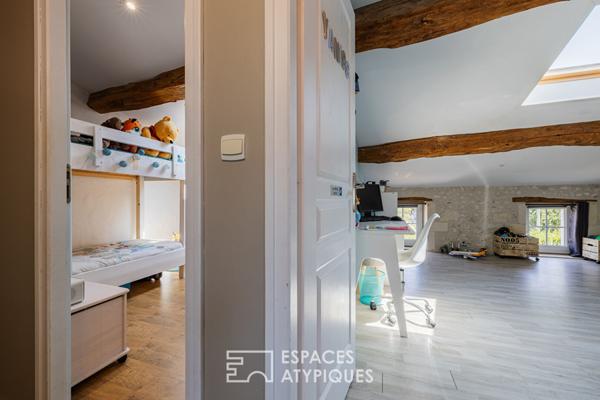 Cachotière familiale à deux pas des plages