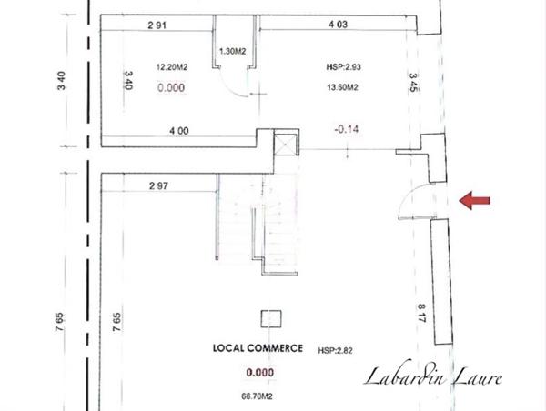 Immeuble de 82m2, 2 appartements en location à TONNEINS (47)