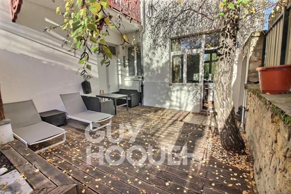 Deux pièces avec jardin