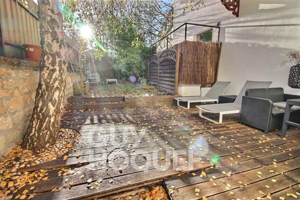 Deux pièces avec jardin