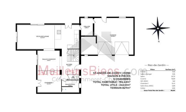 Maison entièrement rénovée
