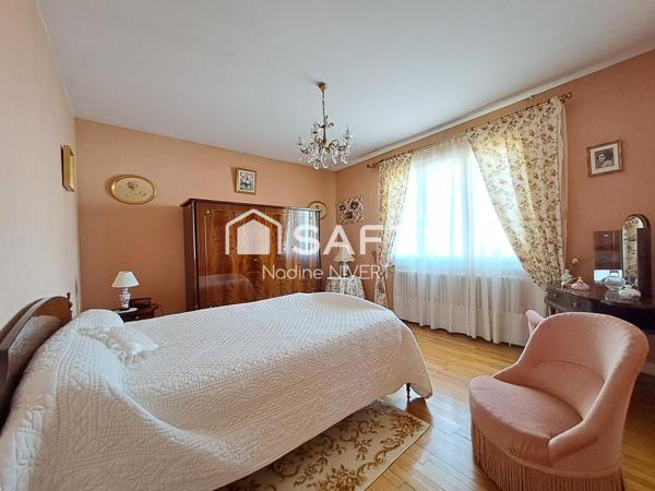 Maison 128M2, 3 chambres, grand garage, terrain 400M2