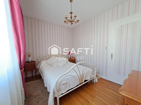 Maison 128M2, 3 chambres, grand garage, terrain 400M2