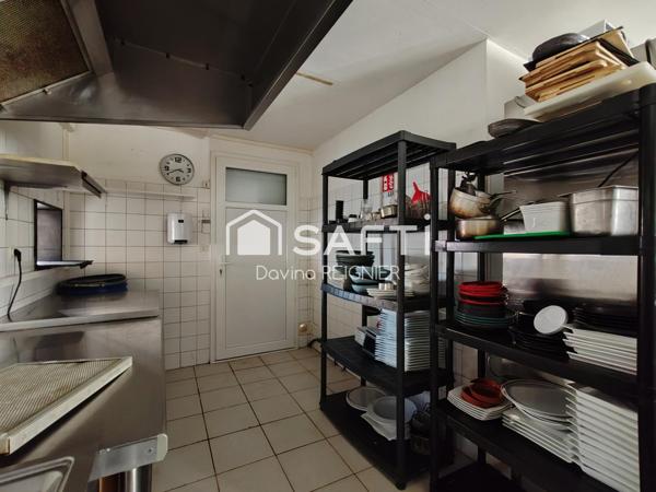 Murs commerciaux (restaurant) à vendre, idéal pour une activité de restauration rapide (pizzeria, snacking...)