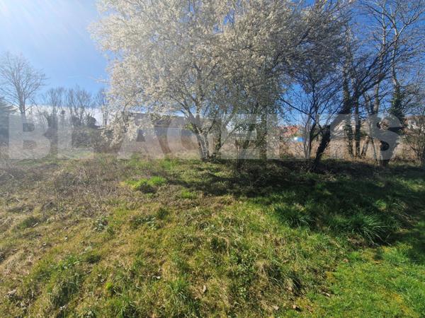 BARBEY – RARE SUR LE SECTEUR ! GRAND TERRAIN CONSTRUCTIBLE VIABILISÉ AVEC PUITS !