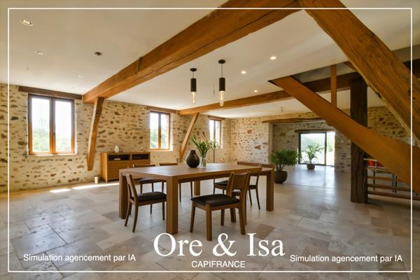 Exceptionnel, Maison à vendre 9 pièces SAINT VITTE (18)