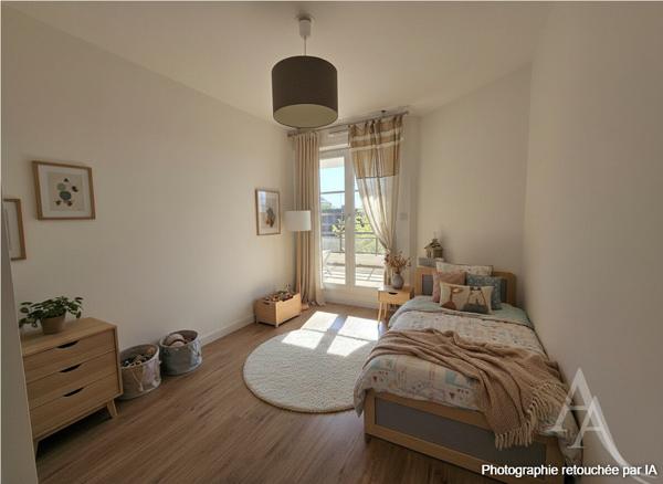 Mantes la Joie - Appartement T4 de 86.01 m² - 3 chambres - parking - proche gare