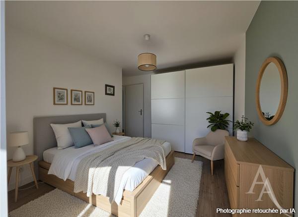 Mantes la Joie - Appartement T4 de 86.01 m² - 3 chambres - parking - proche gare