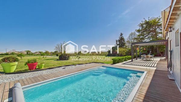 MESCHERS SUR GIRONDE 265 M² AVEC 5000 M² DE TERRAIN PISCINE