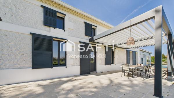 MESCHERS SUR GIRONDE 265 M² AVEC 5000 M² DE TERRAIN PISCINE