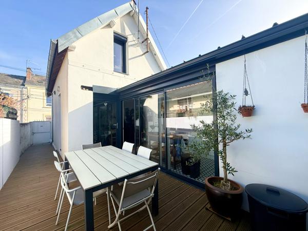 Angers (49100) Maison de charme 4 pièces avec jardin - Brisepotière