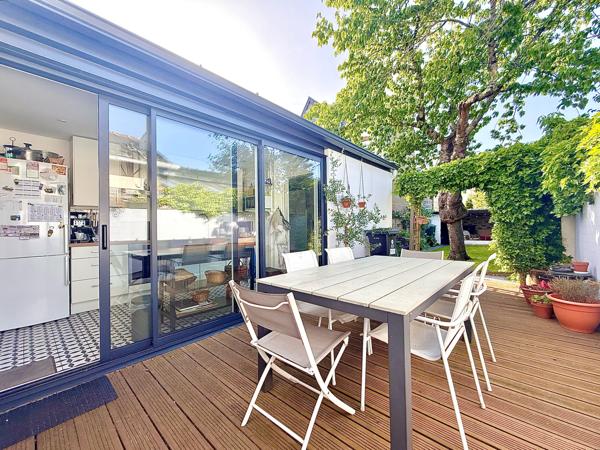 Angers (49100) Maison de charme 4 pièces avec jardin - Brisepotière