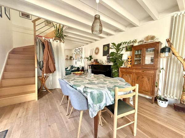 Angers (49100) Maison de charme 4 pièces avec jardin - Brisepotière