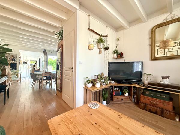 Angers (49100) Maison de charme 4 pièces avec jardin - Brisepotière