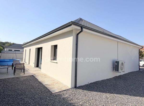 Maison contemporaine de plain-pied 128 m² habitables – DPE A – 3 chambres – Romorantin-Lanthenay (41200)