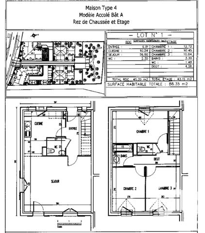 Maison à vendre 4 pièces 88 m² Moissy-Cramayel