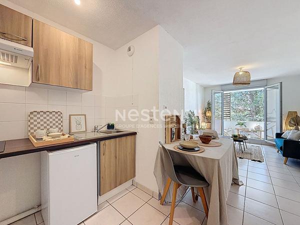 SOUS OFFRE - TOULOUSE - APPARTEMENT DE TYPE 2 avec balcon et parking- Proche metro