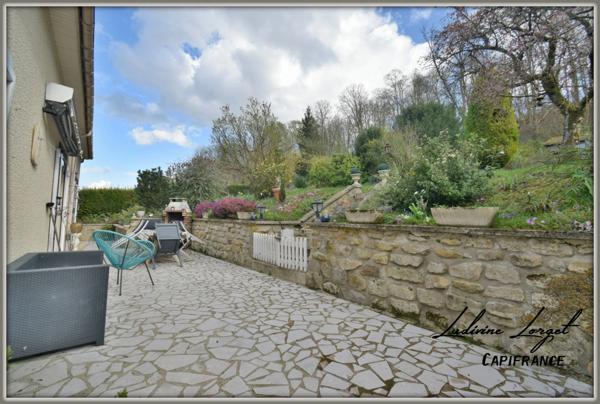 Maison traditionnelle de 1988 à vendre à 10min de VILLERS-COTTERETS (02) 20min de SOISSONS-6 pièces- 146 m² vivable de plain-pied- 4 chambres- Mezzanine–Sous-sol total -piscine – Abris -Terrain 5859m2