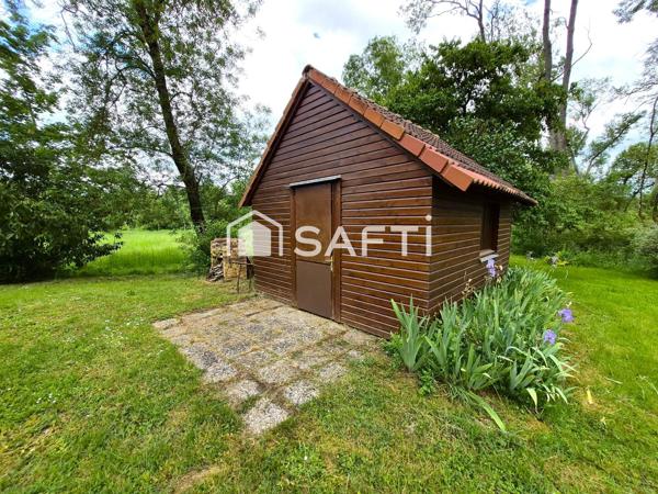 ETANG + CHALET + PEUPLERAIE 8600m²