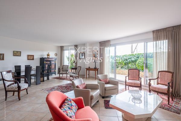 Saint-Cloud (92210) SAINT-CLOUD - HIPPODROME - APPARTEMENT 4 PIÈCES LUMINEUX AVEC 2 TERRASSES DE PLAIN-PIED