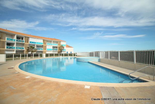 Frontignan (34110) Maison de plage en R+1 avec terrasse carrelée à 50 mètres de la mer à Frontignan-Plage
