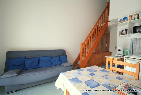 Frontignan (34110) Maison de plage en R+1 avec terrasse carrelée à 50 mètres de la mer à Frontignan-Plage