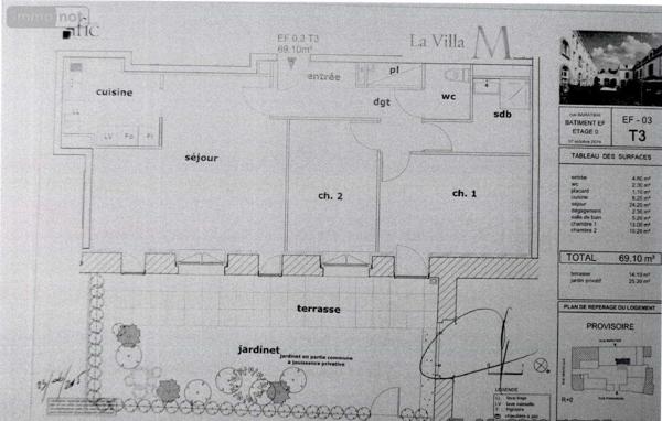 Appartement à louer à Reims dans la Marne (51100), ref : 51046-L585   
Centre et Grand Centre