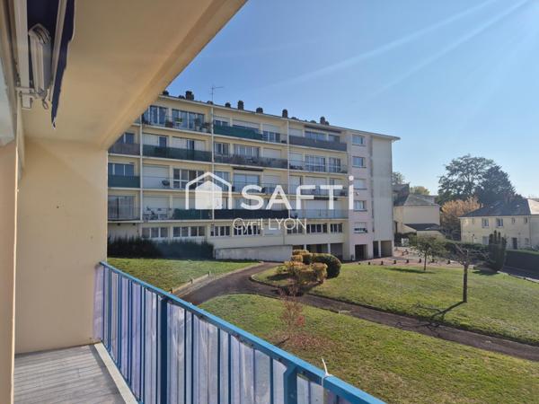 Appartement T3 lumineux avec balcon !