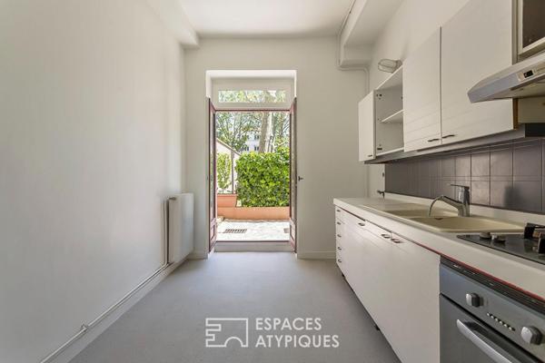 Appartement avec terrasses dans un ancien couvent