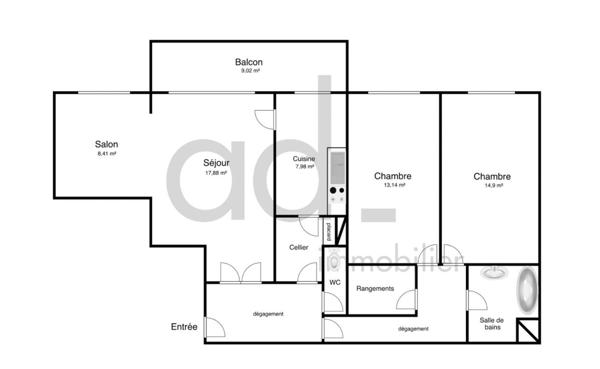 Appartement à vendre La Rochelle