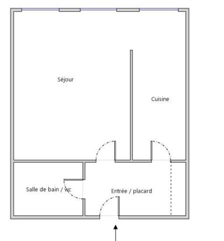 STUDIO Montreuil  33 m2  RUE CONDORCET