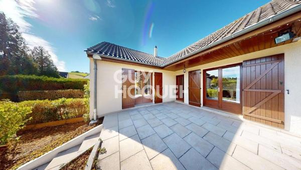 Maison indépendante de plain-pied – Type 5 avec sous-sol complet et jardin