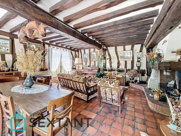 Authentique maison normande de 130 m2 à 5 minutes de la plage