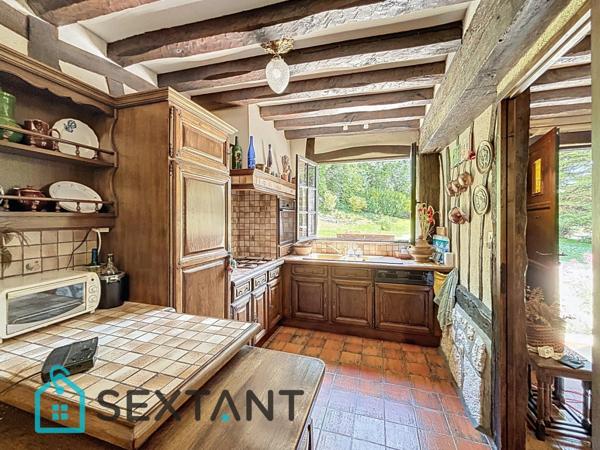 Authentique maison normande de 130 m2 à 5 minutes de la plage