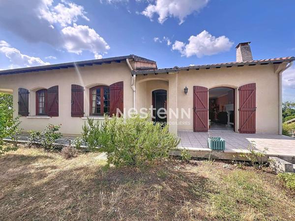 A VENDRE - LAVERNOSE LACASSE - Maison 5 pièces avec sous sol de 150m² et grand jardin