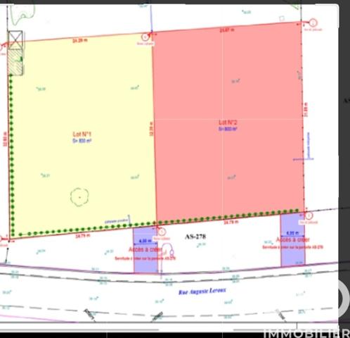 Terrain à vendre 800 m² Mazingarbe
