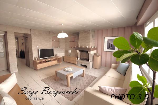 A LIEVIN (62), maison 4 pièces, 2 chambres, 120m², garage , jardin