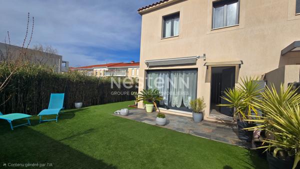 MAISON NEUVE 80 m2 avec jardin et 2 places de stationnement privatives