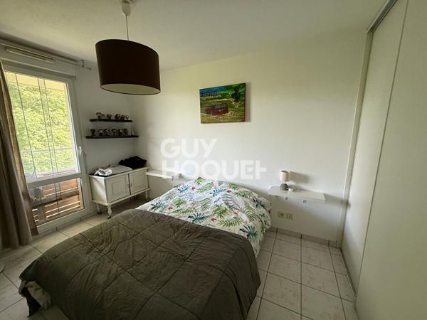 Bregille, appartement 45 m² balcon parking