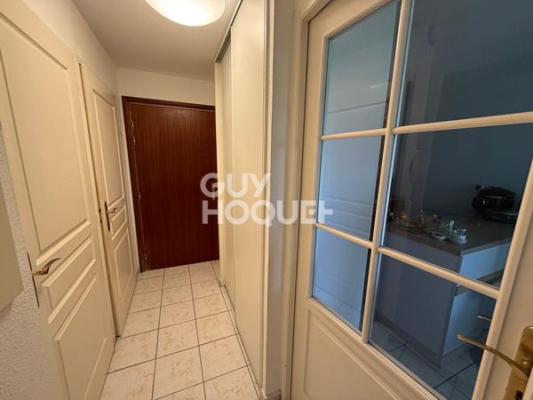 Bregille, appartement 45 m² balcon parking
