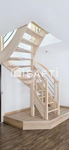 Bel appartement duplex 5 pièces de 112 m² avec 3 chambres