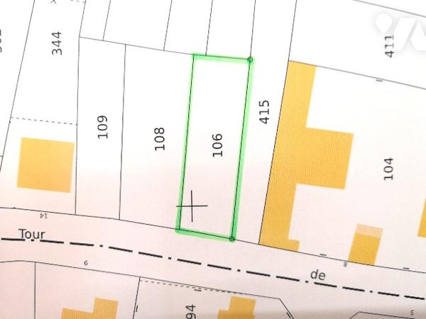 Chamouilley, parcelle de terrain sise rue du Tour de Ville