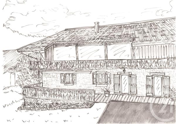 Maison à vendre  6 pièces - 96,63 m2 ST JEAN D AULPS - 74