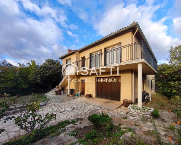 Maison familiale avec immense rez-de-chaussé exploitable