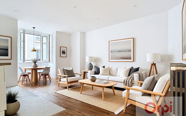Appartement à vendre    2 pièces • 45,50 m2 Paris 15