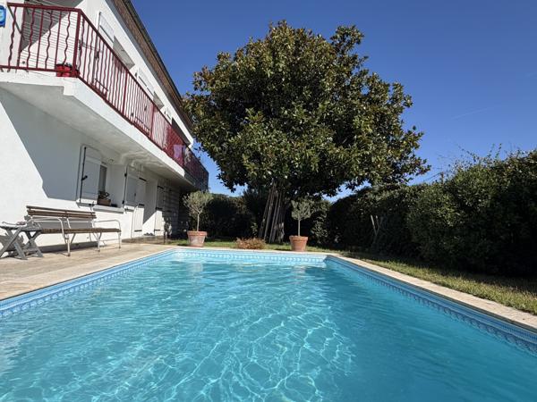 Villeneuve-sur-Lot (47300) Villeneuve-sur-Lot, rive gauche – Maison familiale 158 m² 5 chambres, avec jardin et piscine