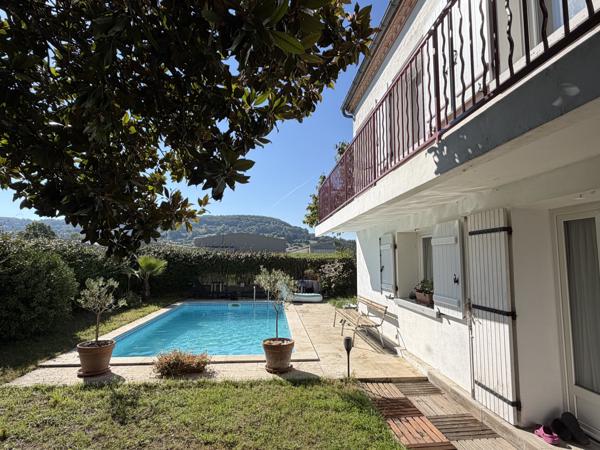 Villeneuve-sur-Lot (47300) Villeneuve-sur-Lot, rive gauche – Maison familiale 158 m² 5 chambres, avec jardin et piscine