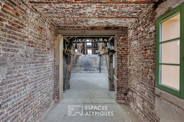 Appartement loft sous combles en coeur de ville avec Rooftop