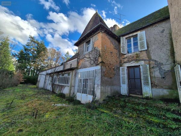 Maison de maître à vendre à Cluis dans l'Indre (36340), ref : CG/429