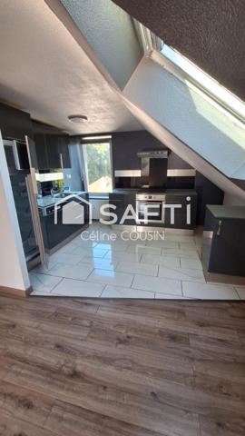 Venez découvrir cet appartement T2 de 35m2 à DAMPIERRE LES BOIS